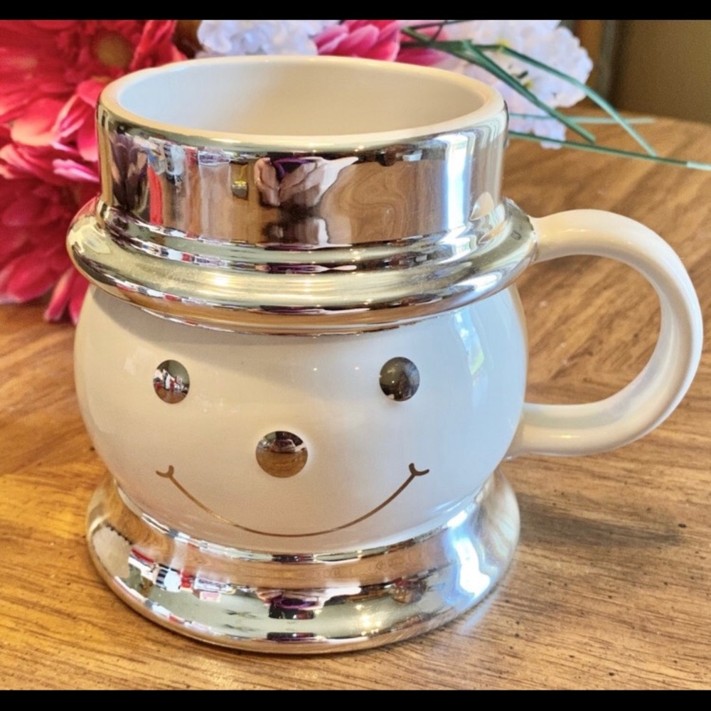 🎅🏻Sale Slatkin & Co 2008 Holiday winter Snowman holder